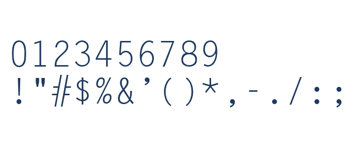 Newport Gothic Other Characters