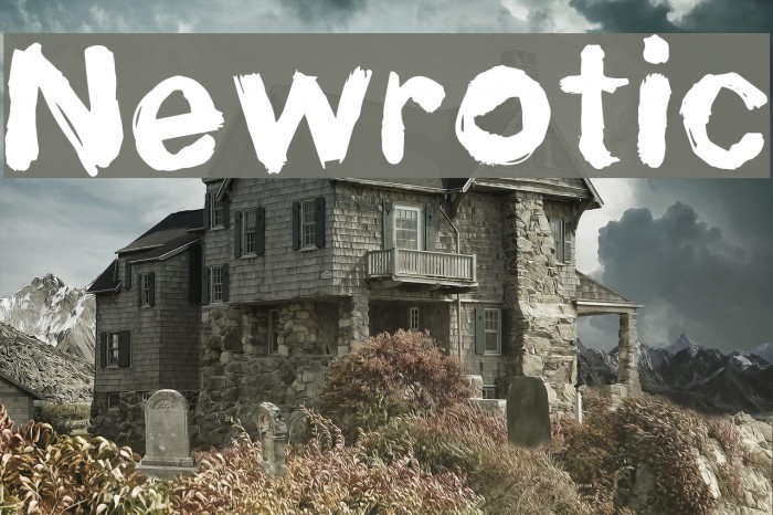 Newrotic Font examples