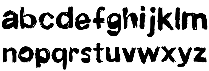 Newrotic Font LOWERCASE