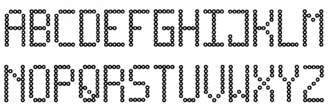 News Board Tfb Font UPPERCASE