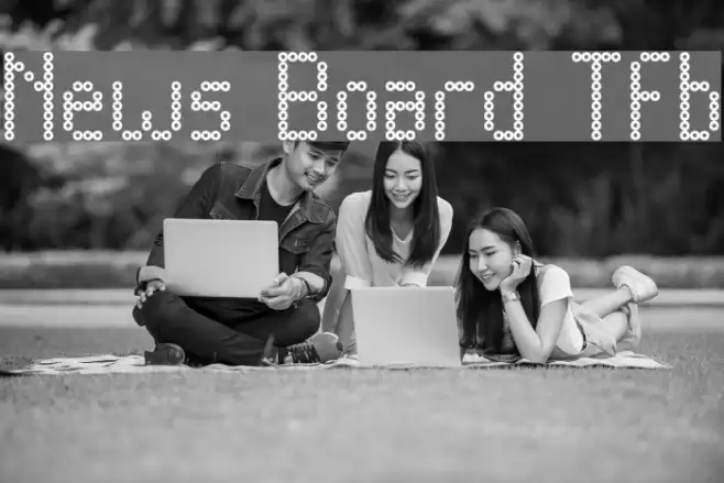 News Board Tfb Font examples