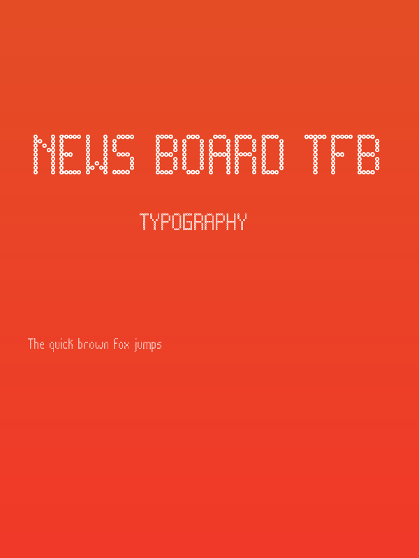 News Board Tfb Poster