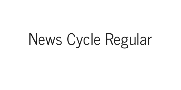 News Cycle Regular Logo