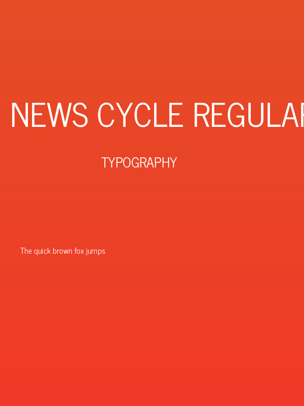 News Cycle Regular Poster