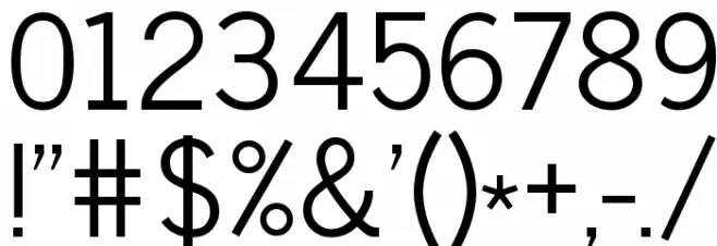 News Cycle Font OTHER CHARS