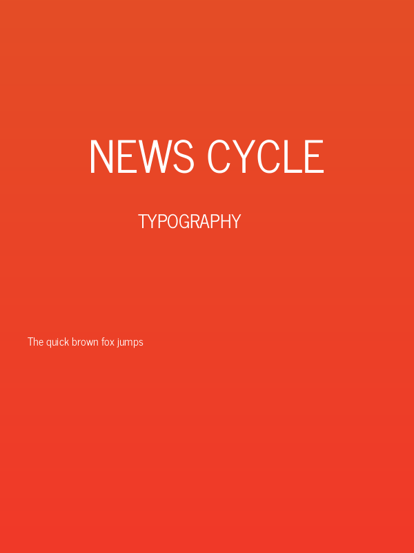 News Cycle Poster