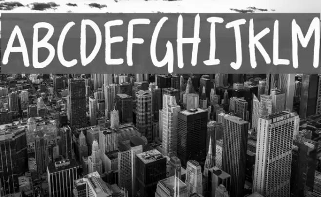 News Junkie DEMO Regular Font examples