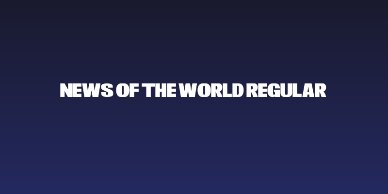 News of the World Regular Social Header