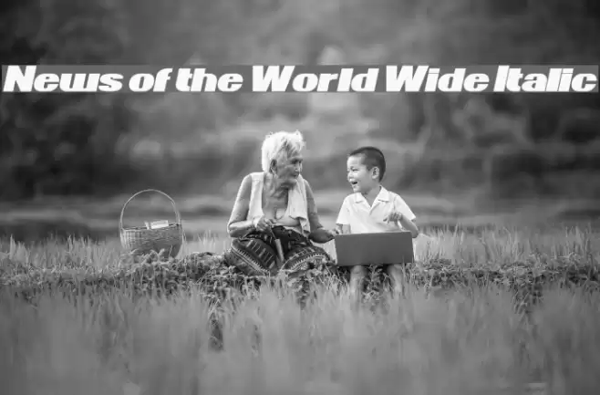 News of the World Wide Italic Font examples