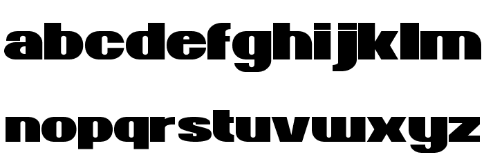 News of the World Wide Font LOWERCASE
