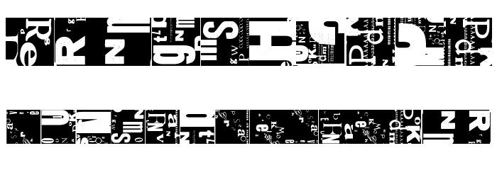 NewsRoar Font OTHER CHARS