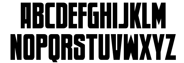 Newsflash BB Font LOWERCASE