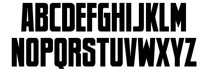 NewsflashBB Font LOWERCASE
