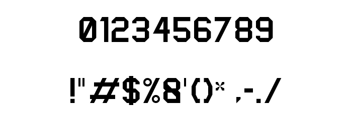 Newsfont Regular Font OTHER CHARS