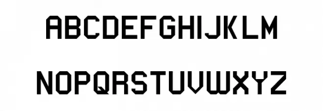 Newsfont Regular 字体 大写