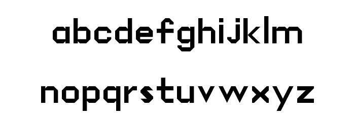 Newsfont Regular Font LOWERCASE