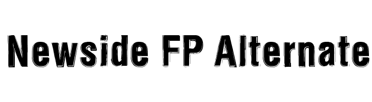 Newside FP Alternate Font