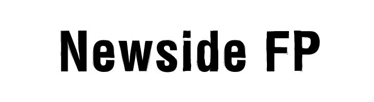 Newside FP  フリーフォントのダウンロード