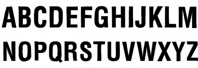 Newside FP Шрифта ВЕРХНИЙ