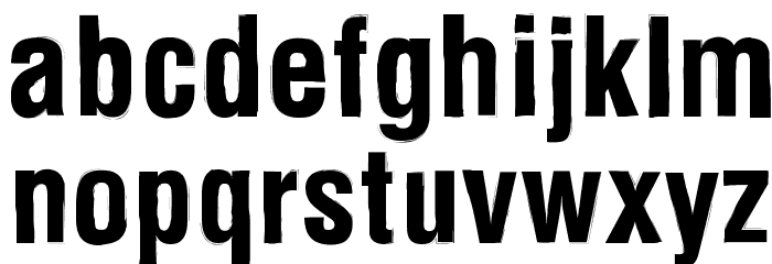 Newside FP Font LOWERCASE