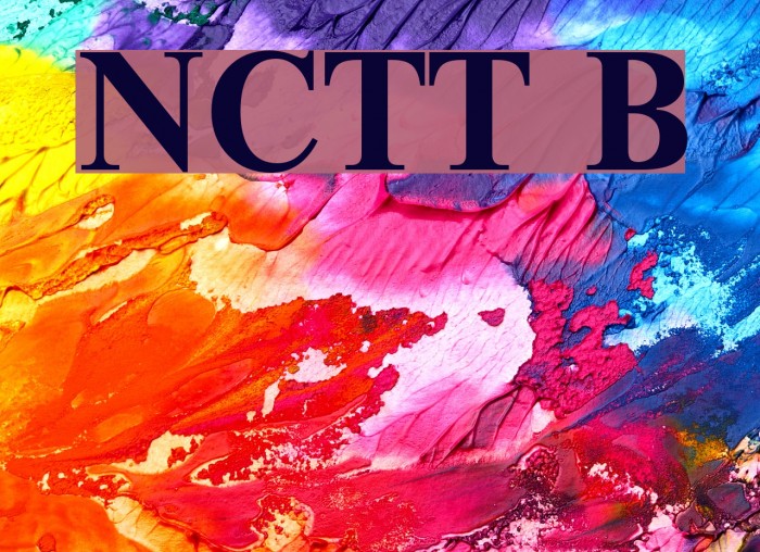 NewtonCTT Bold Font examples