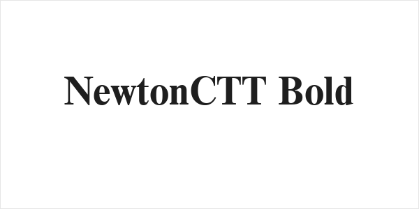 NewtonCTT Bold Logo