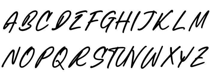 Newtonick Chodes Schriftart Groß