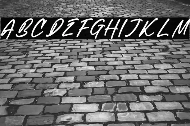 Newtonick Chodes Font examples