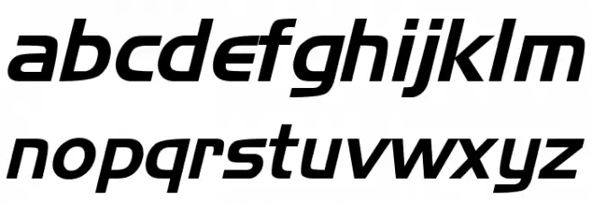 Newtown Italic Fuentes MINÚSCULAS