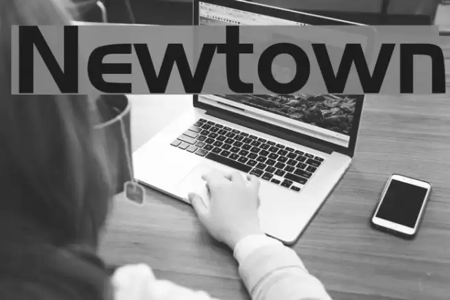 Newtown Font examples