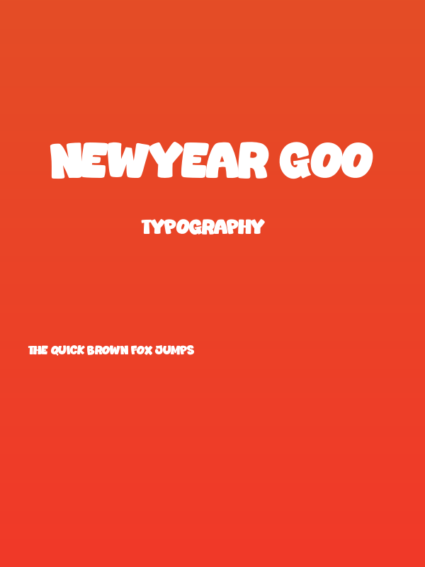 Newyear Goo Poster