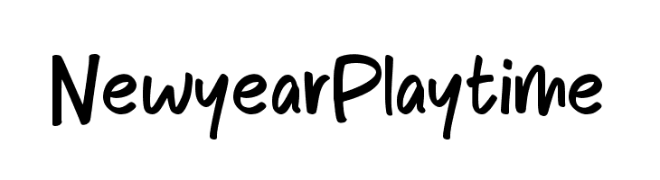 Newyear Playtime  Скачать бесплатные шрифты