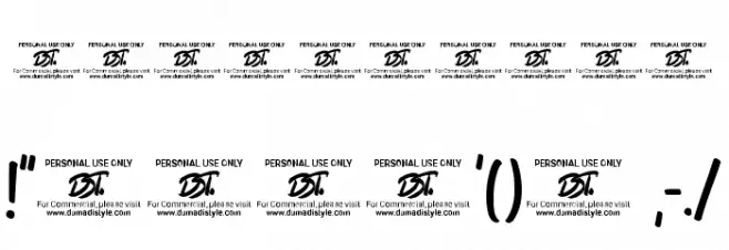 Newyear Playtime Font OTHER CHARS
