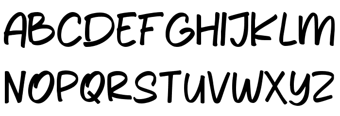 Newyear Playtime Font UPPERCASE