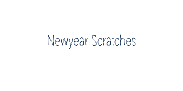 Newyear Scratches Logo
