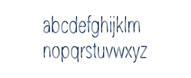 Newyear Scratches Lowercase