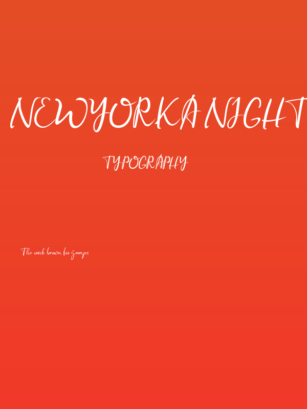 Newyorka Night Poster
