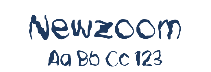 Newzoom Font Preview
