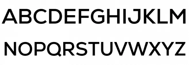 Nexa Demo Bold Schriftart Groß