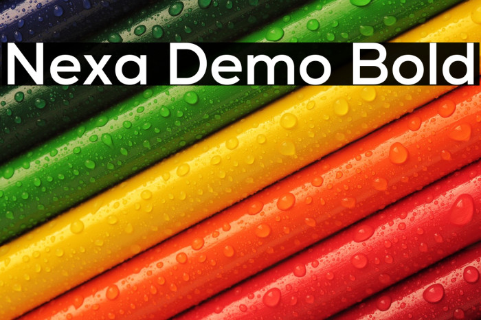Nexa Demo Bold Example 2