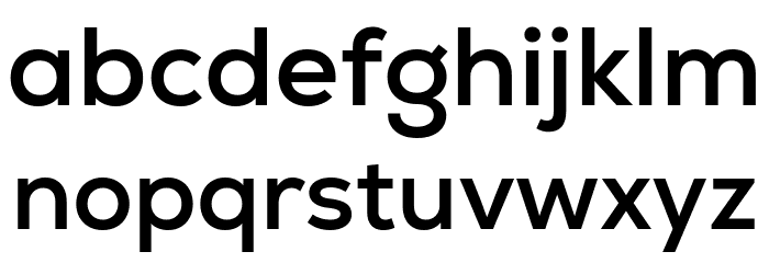 Nexa Demo Bold Font LOWERCASE
