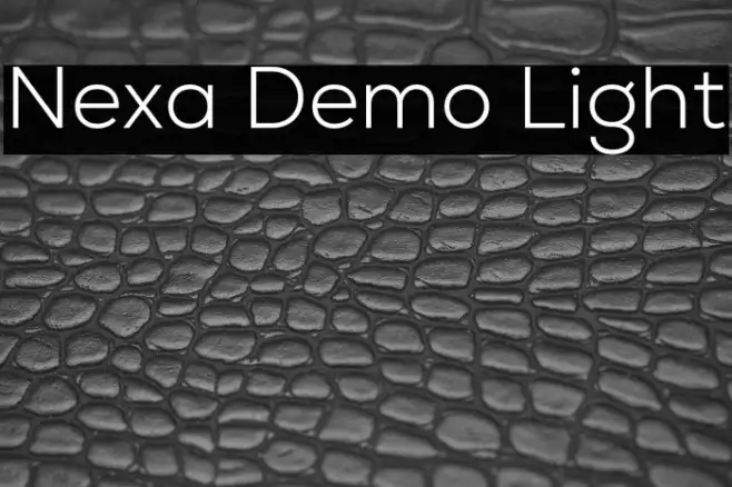 Nexa Demo Light Example 1