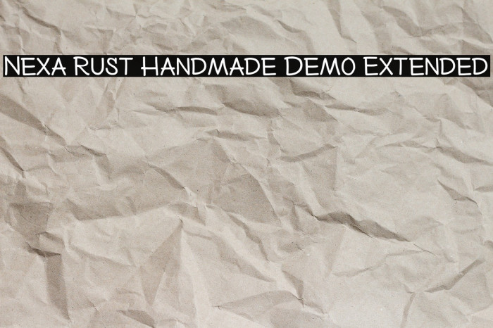 Nexa Rust Handmade Demo Extended Example 1