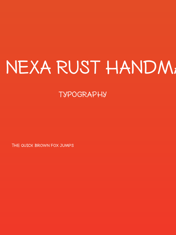 Nexa Rust Handmade Demo Extended Poster