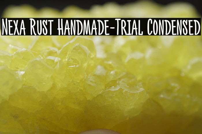 Nexa Rust Handmade-Trial Condensed Example 2