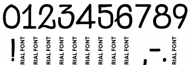 Nexa Rust Handmade-Trial Extended Font OTHER CHARS