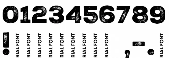 Nexa Rust Sans-Trial Black 2 Font OTHER CHARS