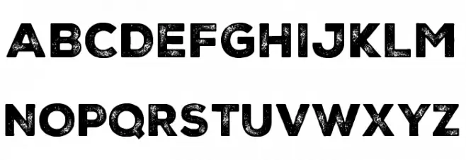 Nexa Rust Sans-Trial Black 2 フォント 大文字