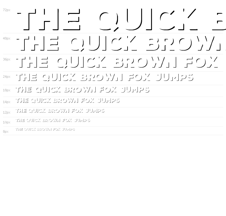 Nexa Rust Sans-Trial Shadow Waterfall