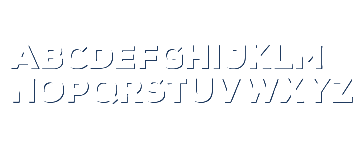 Nexa Rust Sans-Trial Shadow Lowercase